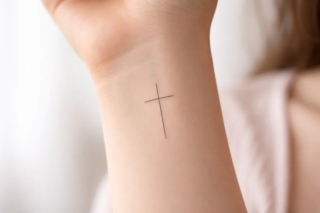 1 The Minimalist Fine-Line Cross