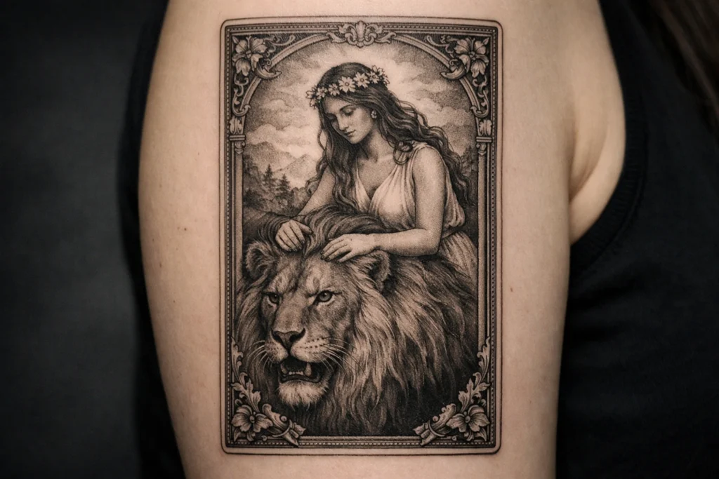 The Strength Tarot Card