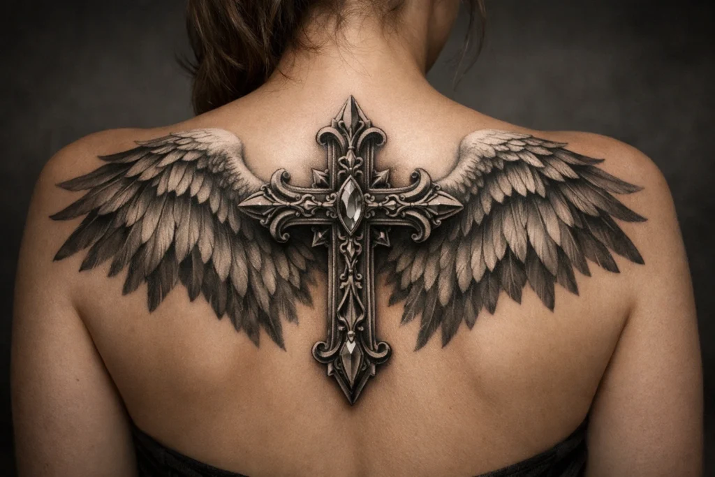 4 The Cross with Wings