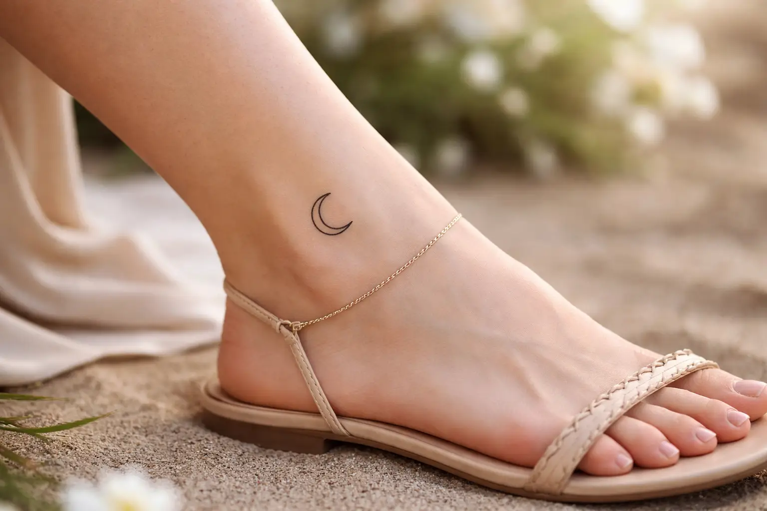 Ankle Delicate Femininity