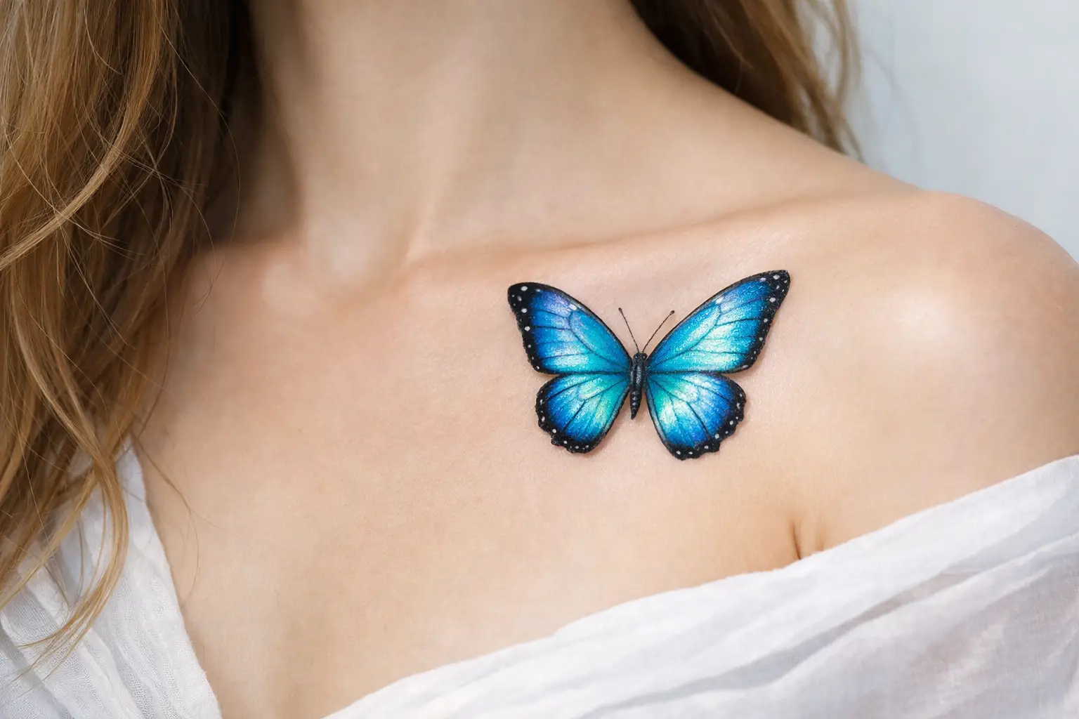 Blue Butterfly Serenity