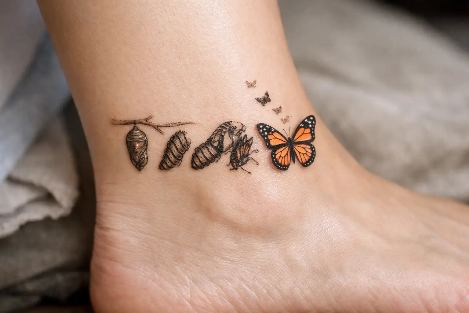 Butterfly Transformation Tattoos