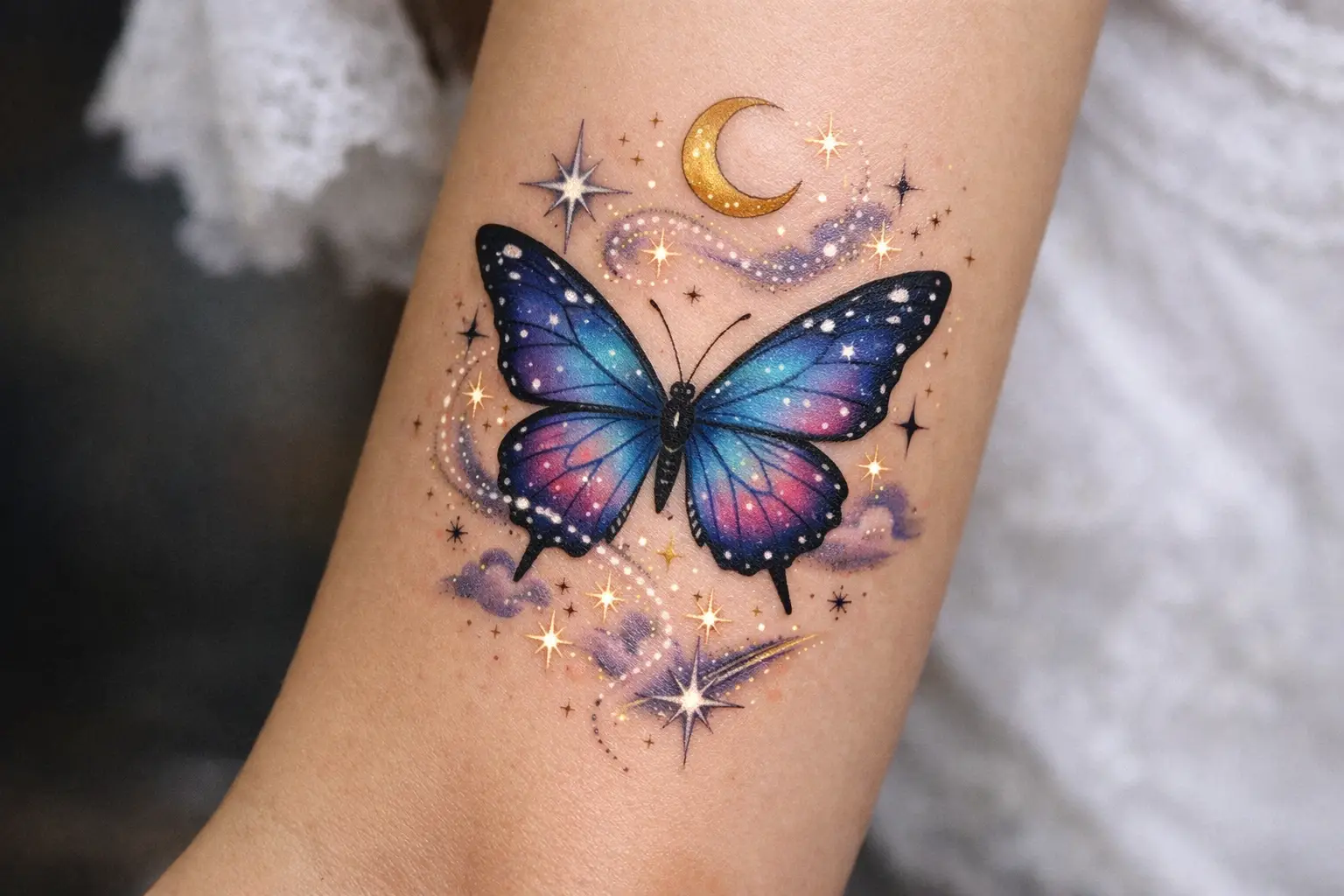 Butterfly with Stars Magic