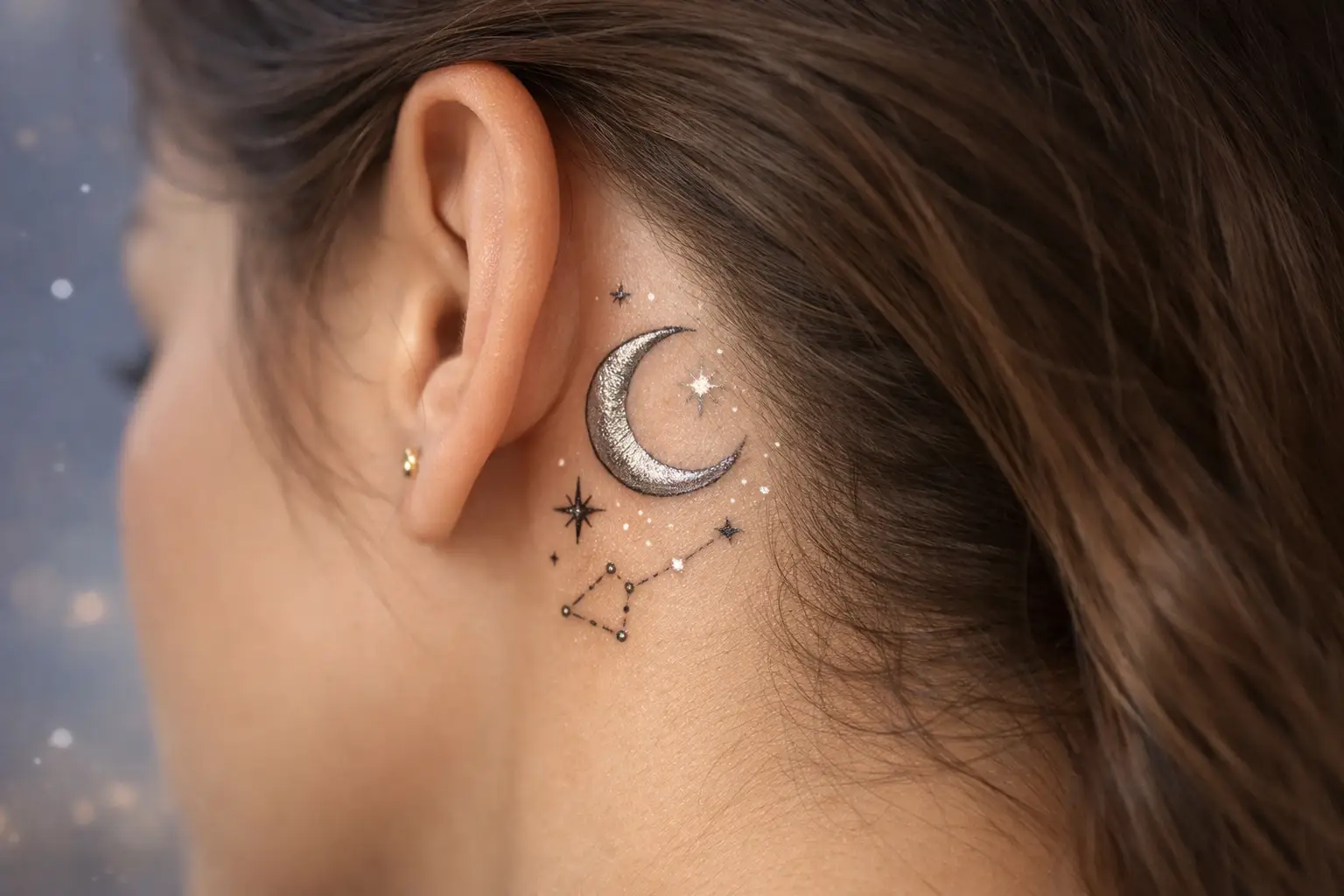 Celestial Stars and Moon Designs