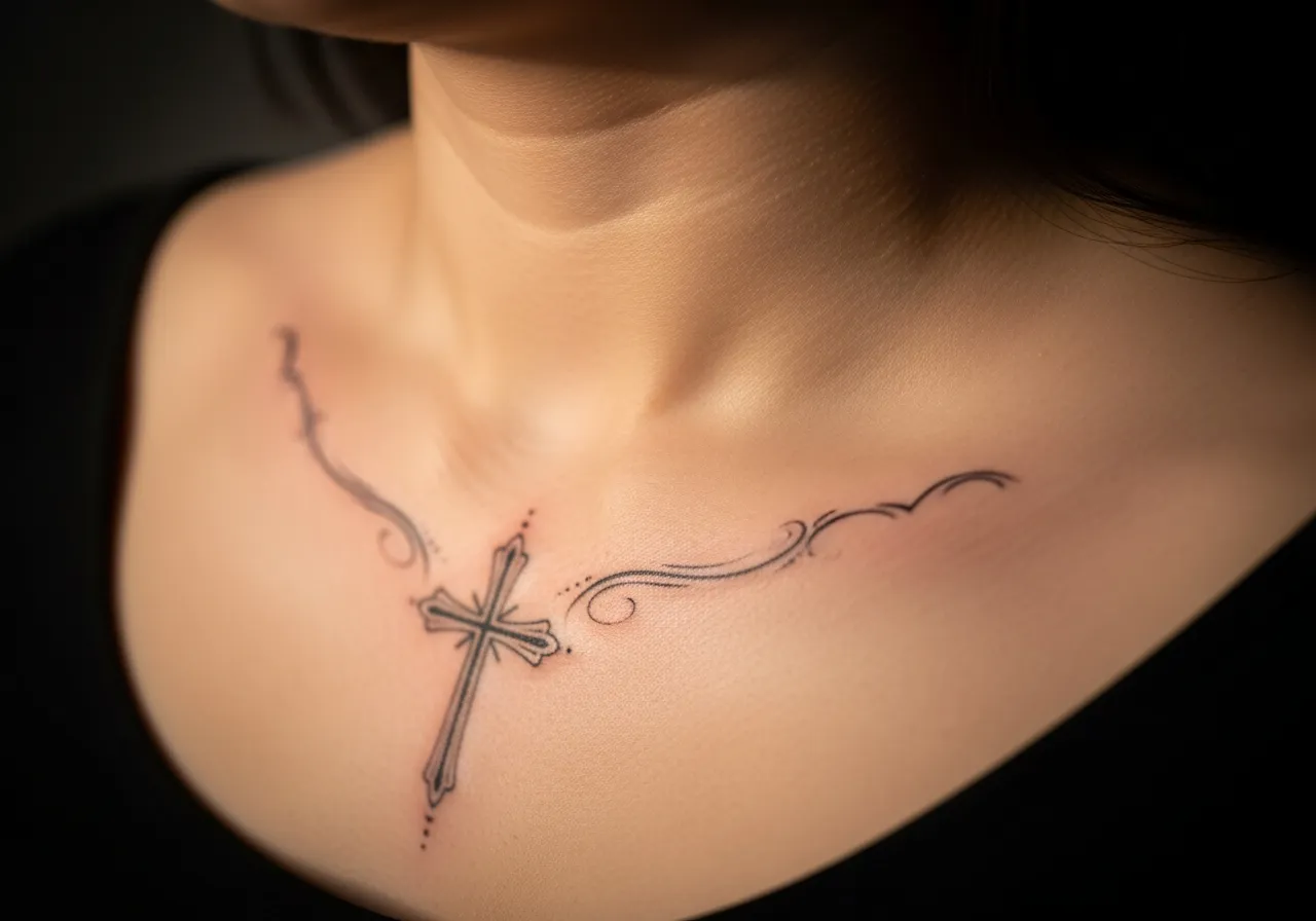 Cross Tattoo Placement