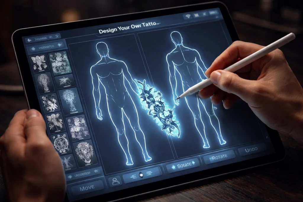 Design Your Own Tattoo Around Your Body Placement