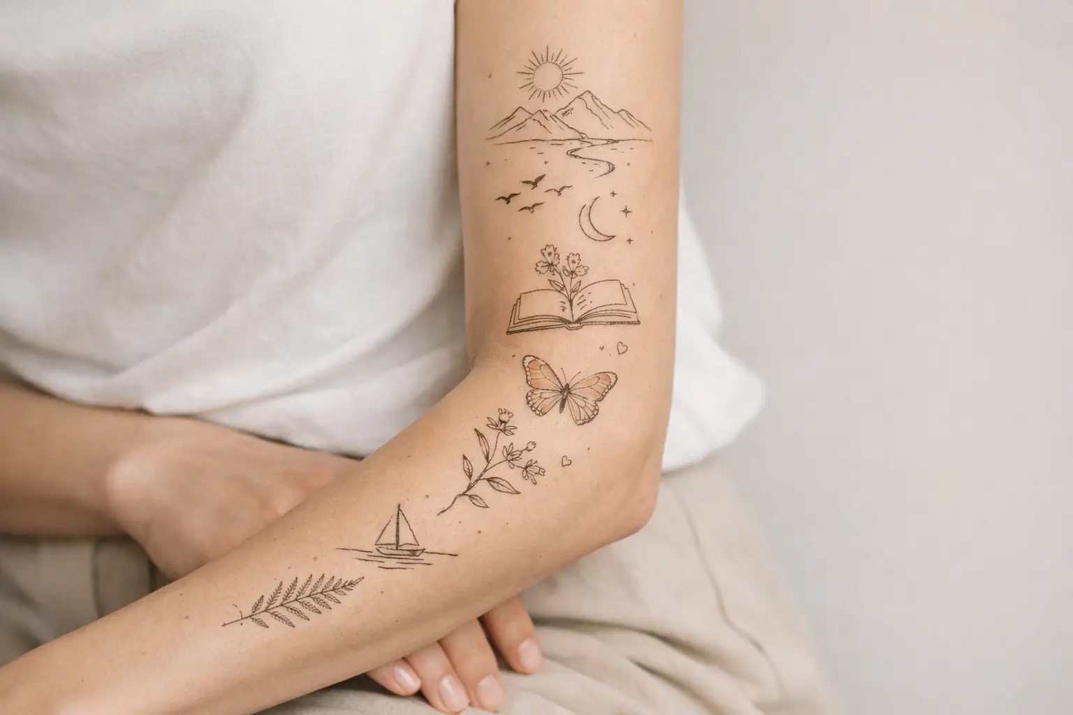 Fine Line Minimalist Narrative