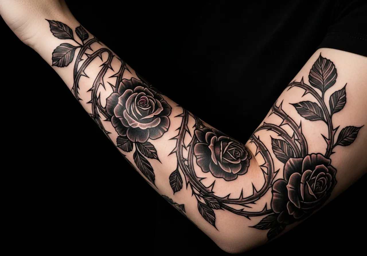 Gothic Floral Symbolism