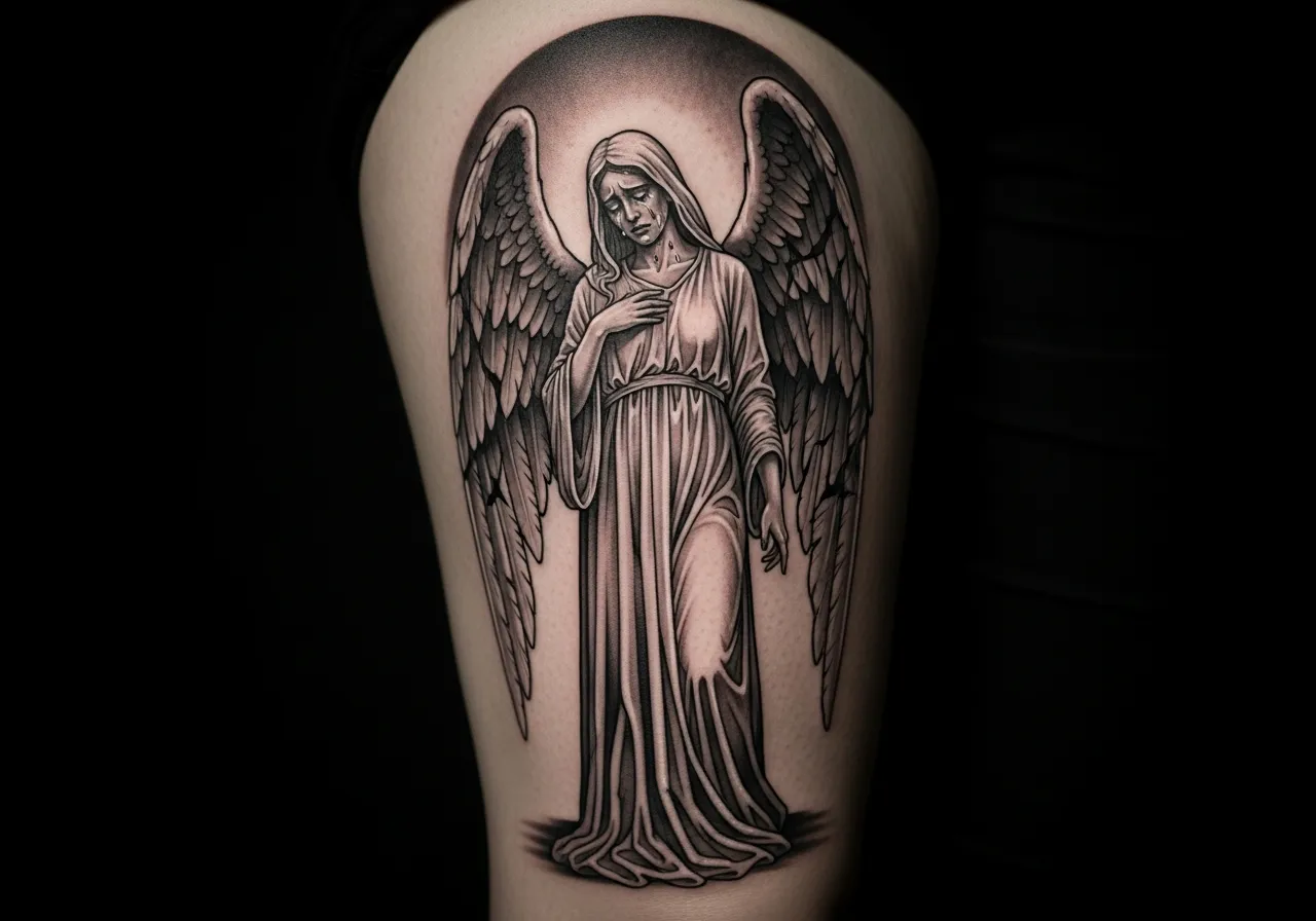 Haunting Angel Demon Figures