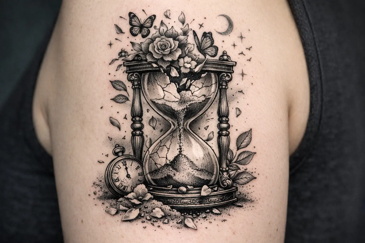 Hourglass or Clock