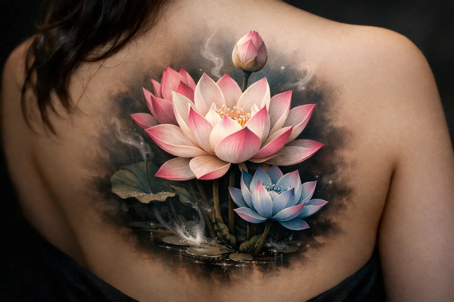 Lotus Flower Healing Tattoos