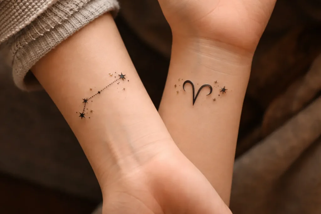 Matching Aries Tattoos