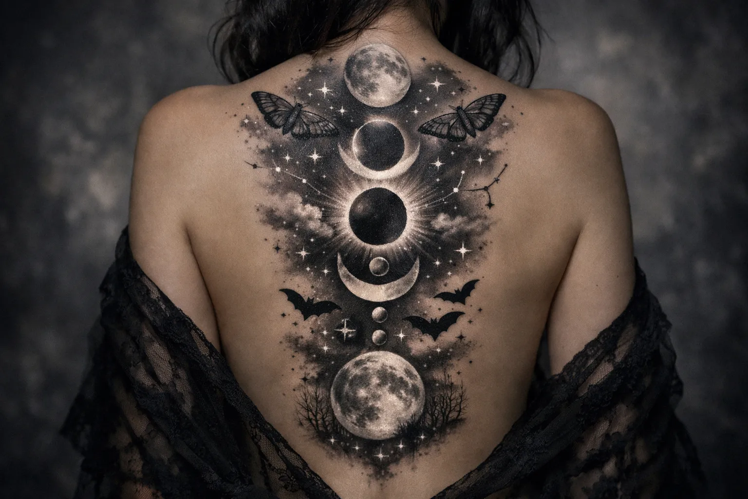 Moon Phase and Celestial Designs