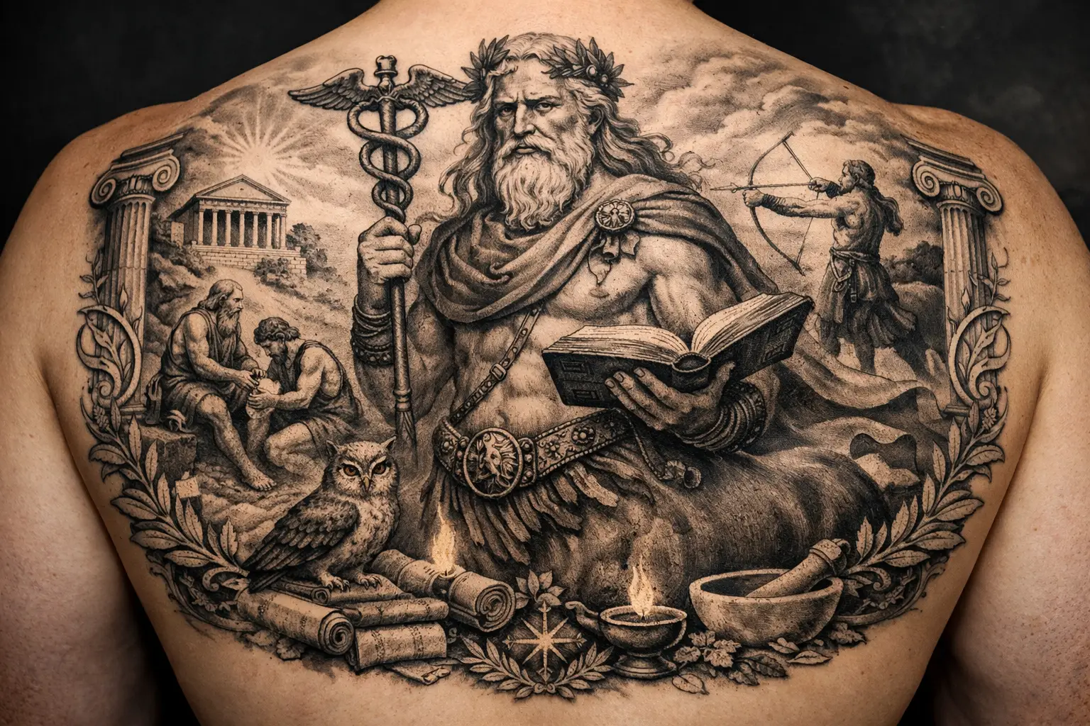 Mythological Chiron Tribute