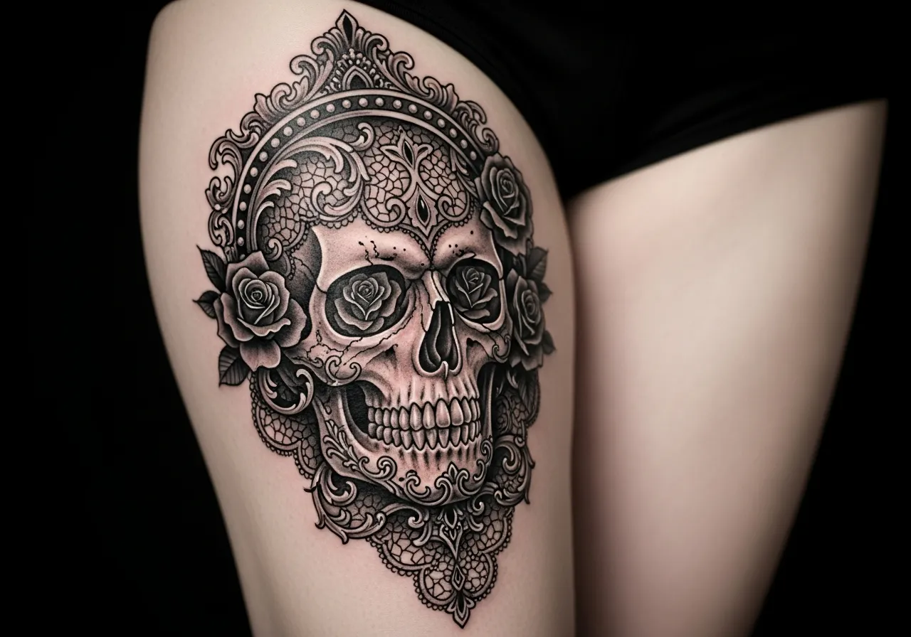 Ornate Victorian Skulls