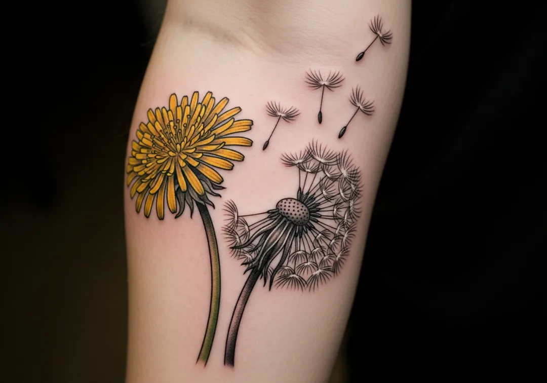 Paired Dandelion