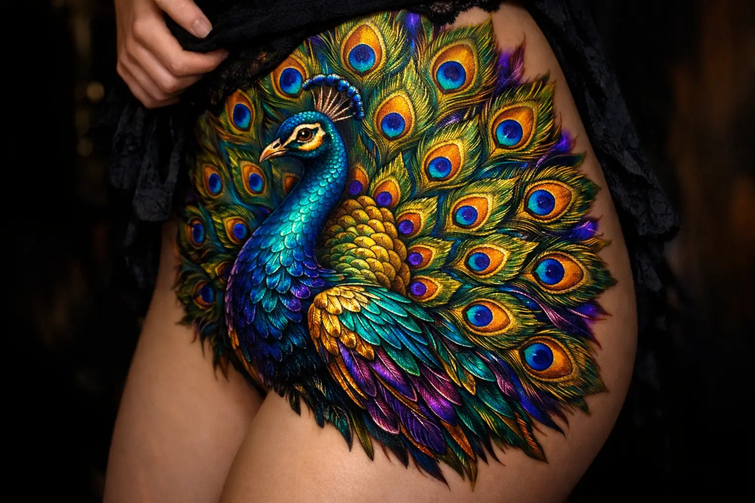Peacock: Beauty and Confidence