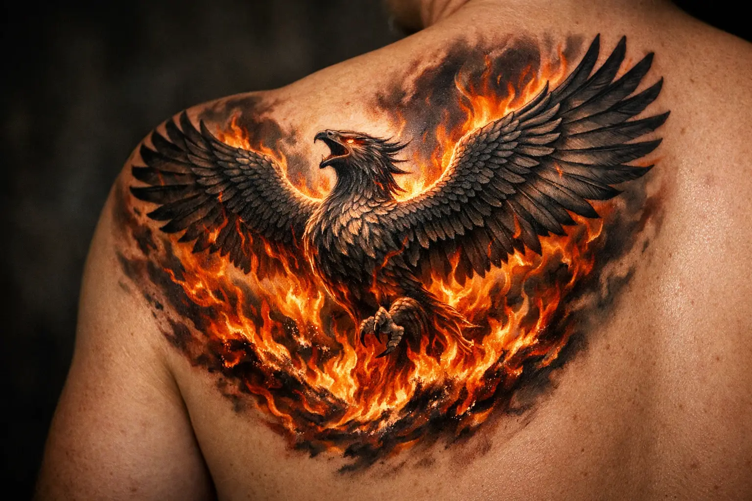 Phoenix Rising Tattoos