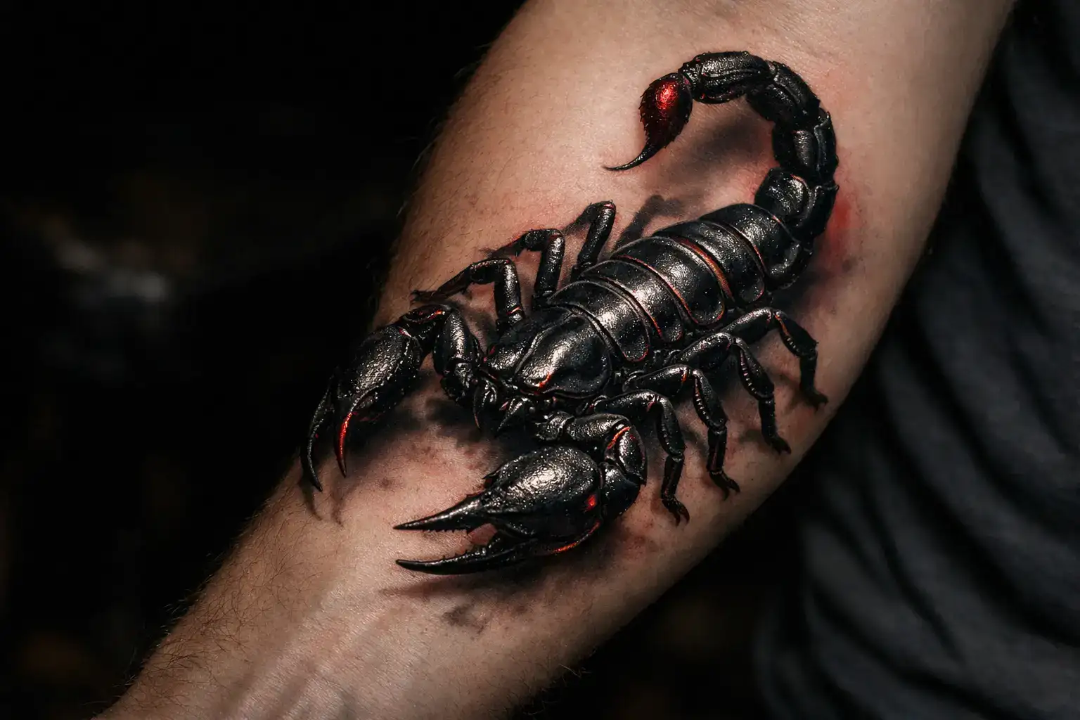 Realistic Scorpion Detail