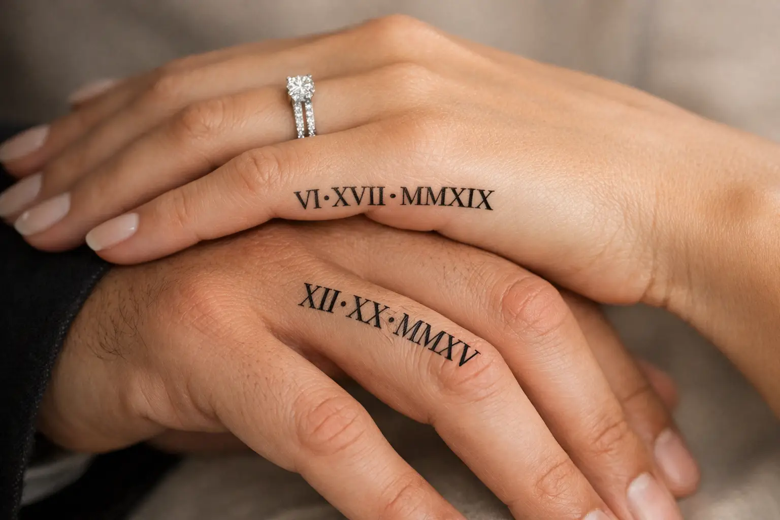 Roman Numeral Date Tattoos