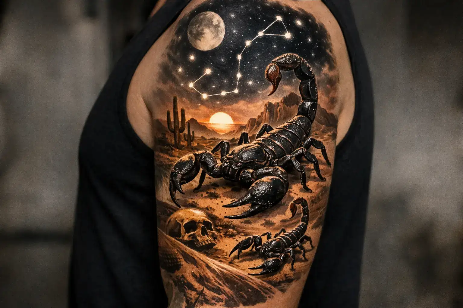 Scorpio Sleeve Narrative