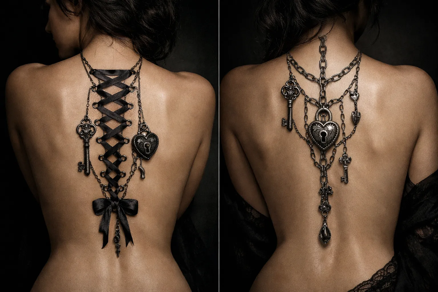 Spine Chains and Corset Lacing