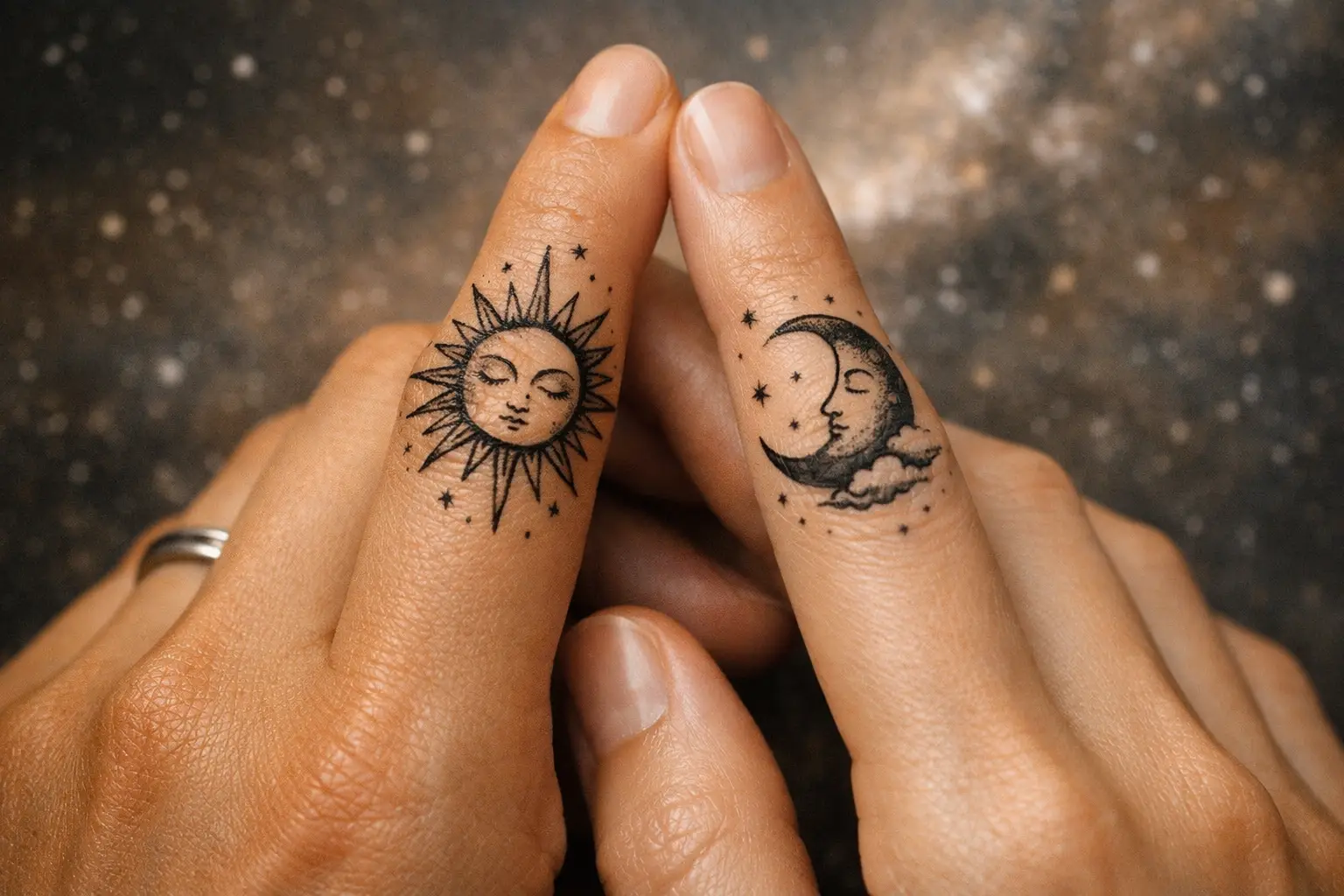 Sun and Moon Complementary Designs