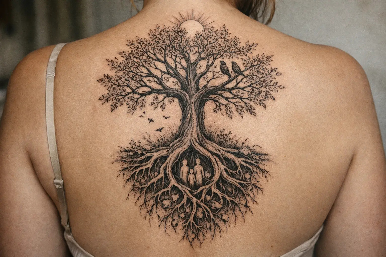 Life Grounding Tattoos