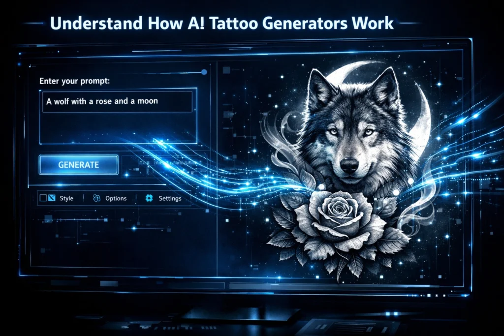 Understand How AI Tattoo Generators Work