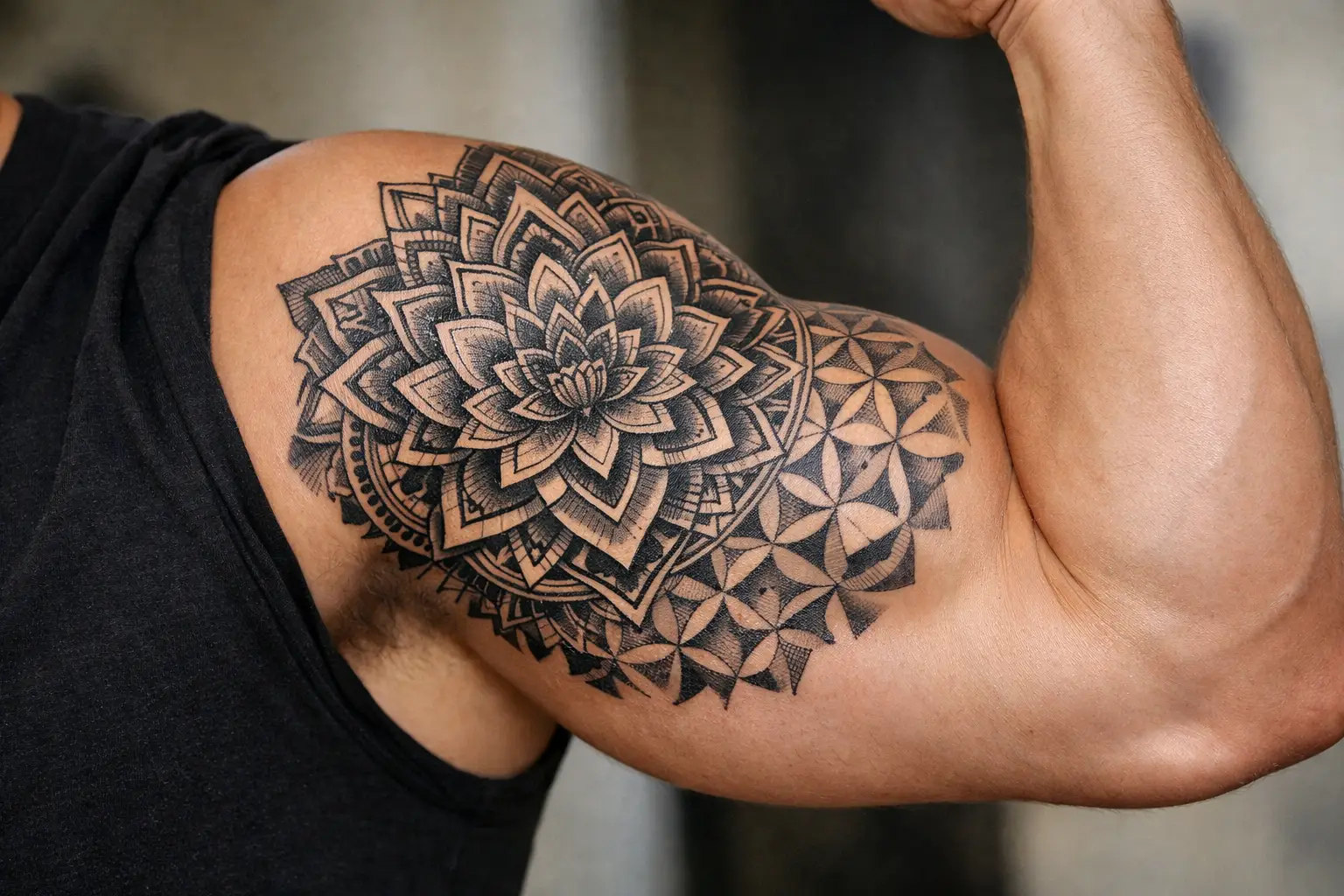 Upper Arm and Bicep Canvas