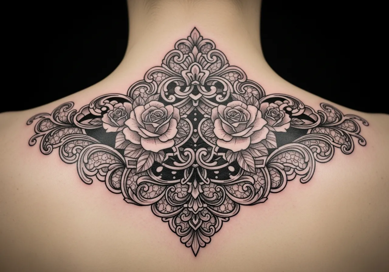 Victorian Gothic Floral Patterns