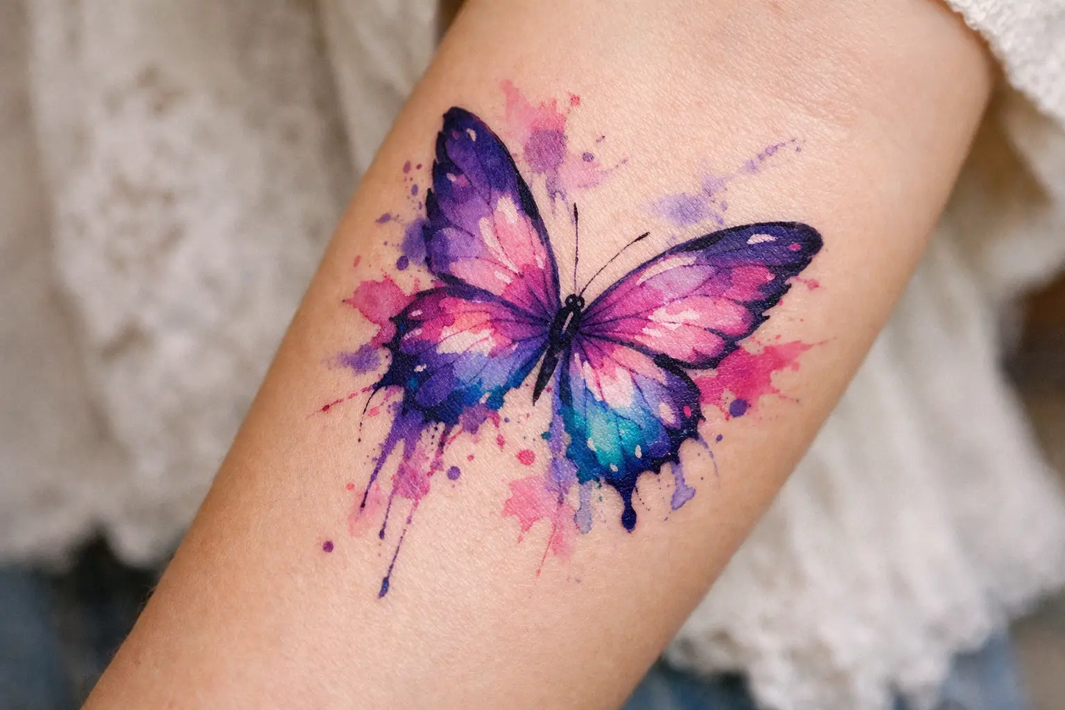 Watercolor Butterfly Artistry