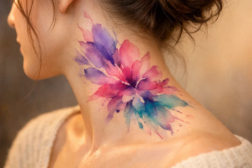 Abstract Watercolor Design