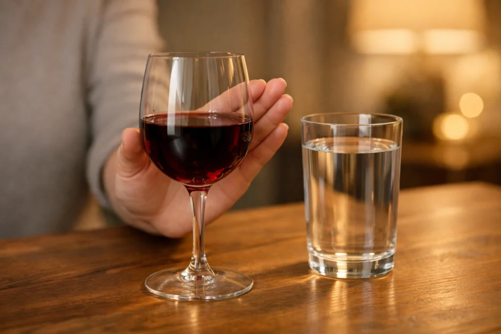 Avoid Alcohol for at Least 24 Hours Before Your Session