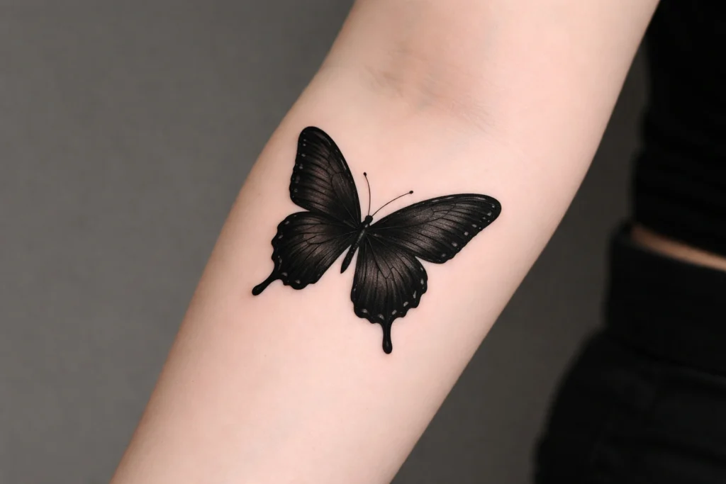 Black Butterfly Tattoo Meaning