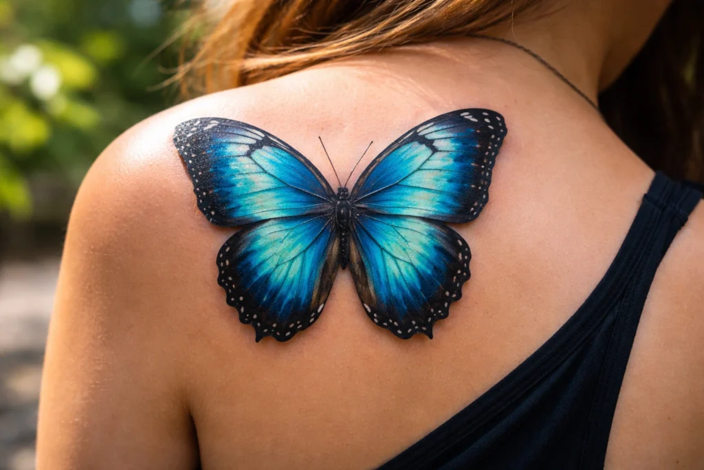 Blue Butterfly Tattoo Meaning