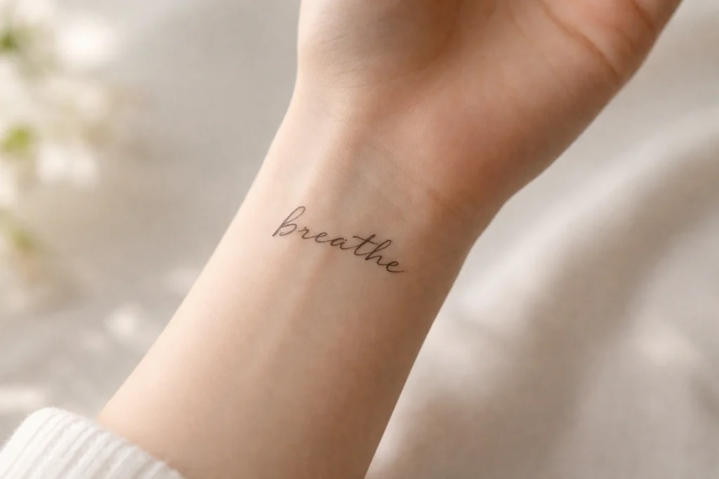 "Breathe" — A Reminder to Slow Down