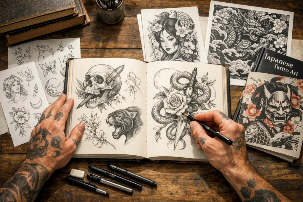 Building Your Drawing Skills and Choosing Your Tattoo Style