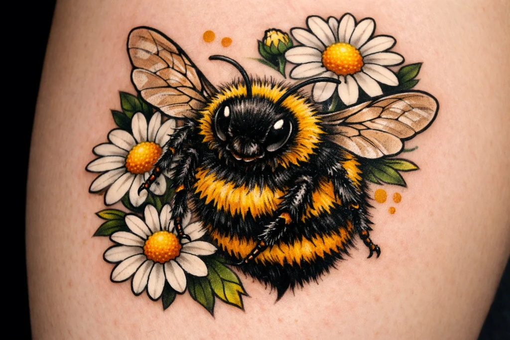 Bumble Bee Tattoo Meaning