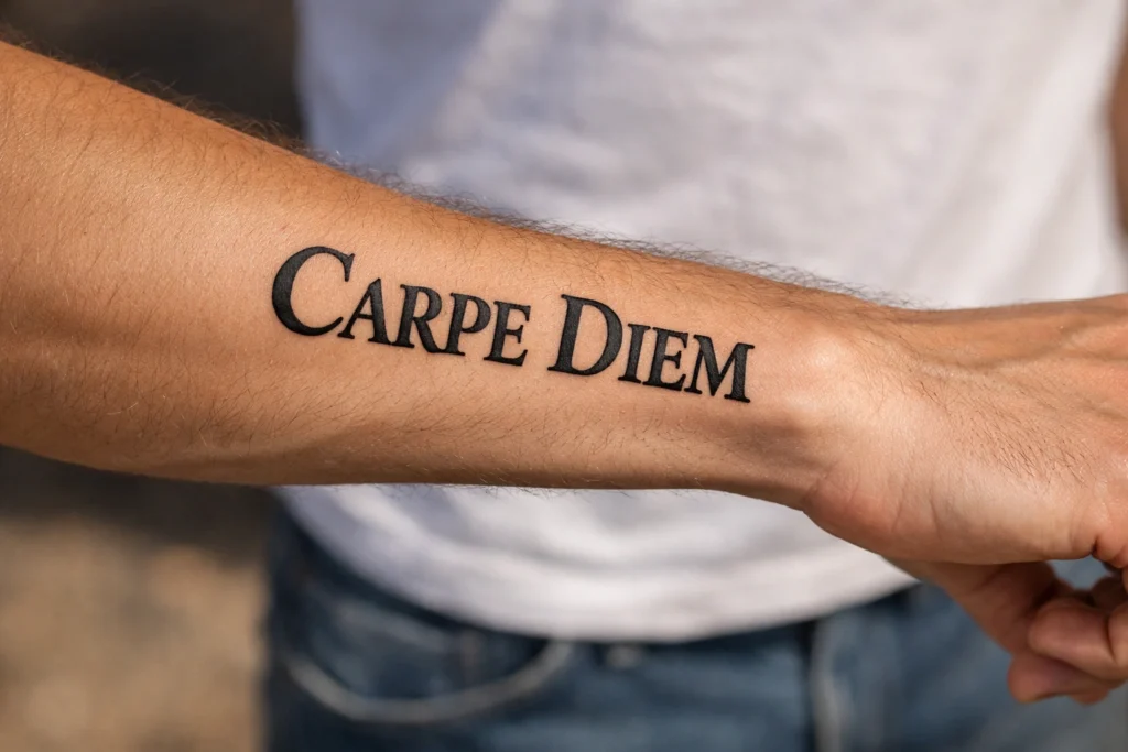 "Carpe Diem" — Seize the Day
