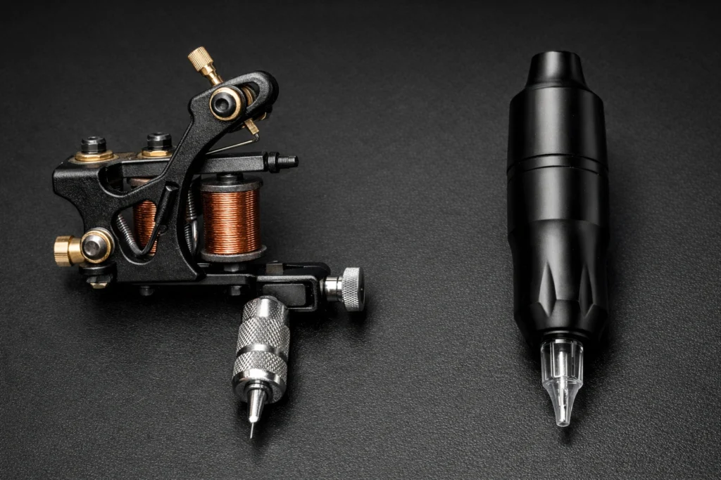 Choosing Between Coil and Rotary Tattoo Machines