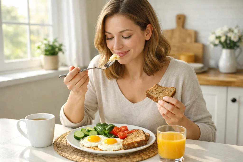 Eat a Substantial Meal Before Your Appointment