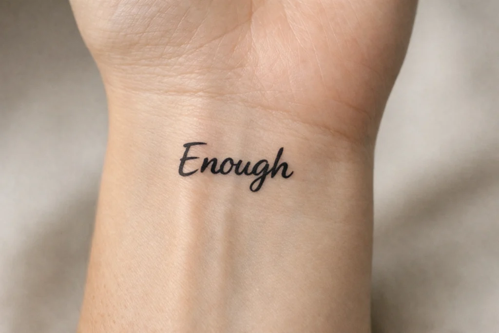 "Enough" — Radical Self-Acceptance