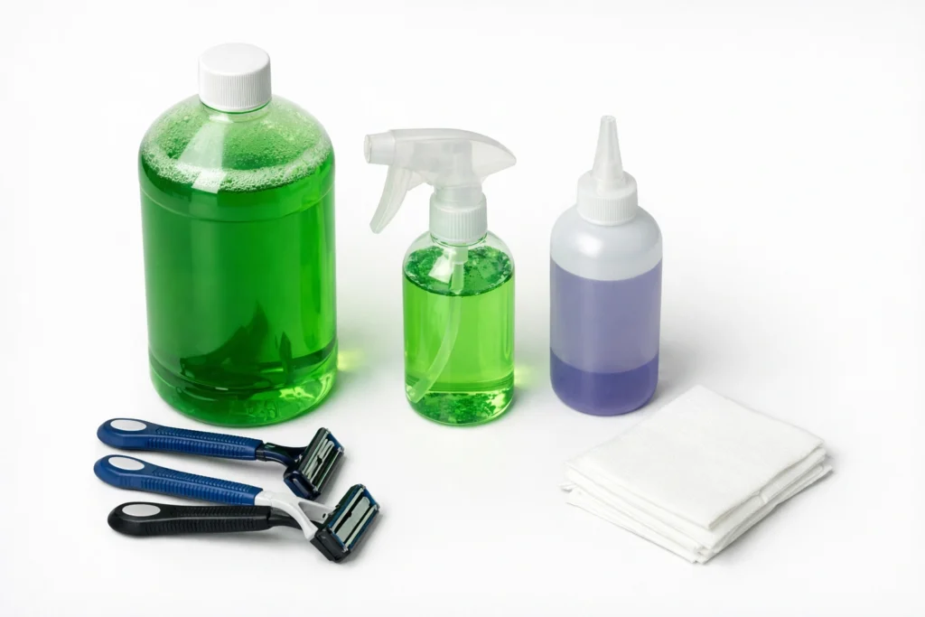 Green Soap and Skin Preparation Products