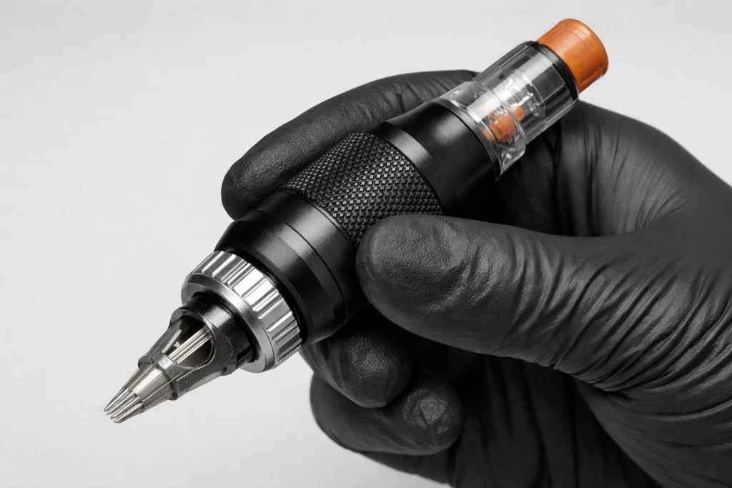 Grips, Tubes, and Needle Depth Adjustment