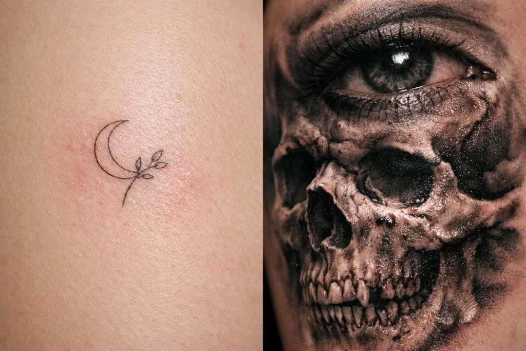 How Tattoo Size and Style Affect Healing