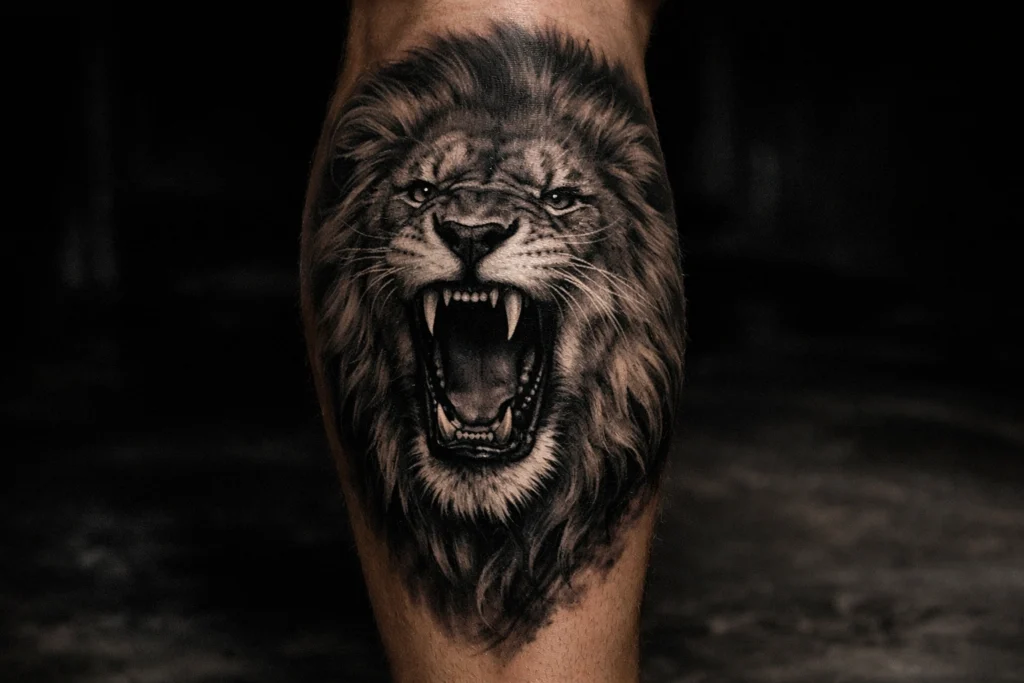Lion Calf Tattoos