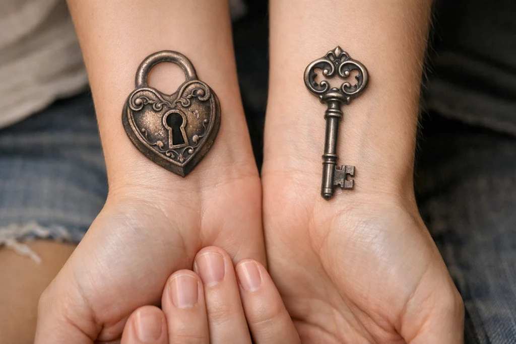 Lock and Key Tattoos