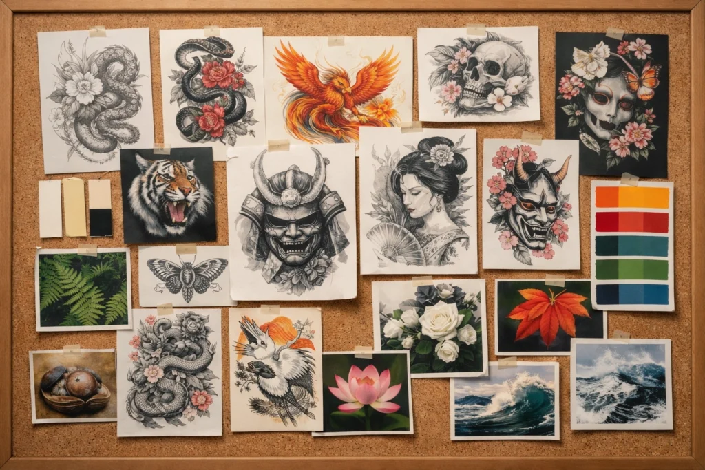 Look at Reference Images and Build a Mood Board