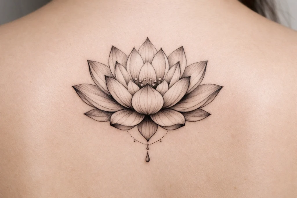 Lotus Flower Tattoo